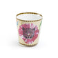 Summer Savanna Leopard Pink Fine Porcelain Mug
