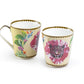 Summer Savanna Leopard Pink Fine Porcelain Mug