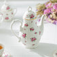Rose Bud Fine Porcelain 11-Piece Mini Tea Set