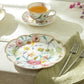 Spring Flowers Fine Porcelain Dessert/Dinner Plate