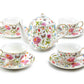 Butterfly Garden Fine Porcelain Tea Set