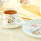 Meadow Bunny Fine Porcelain Tea Cup and Saucer