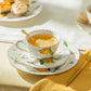 Lemon Bee Fine Porcelain Tea Set