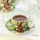Bunny in Bloom Fine Porcelain Cup and Saucer