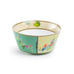 Summer Savanna Leopard Green Fine Porcelain Bowl