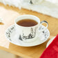 Winter Wonderland Snowman Village Bone China Tea Set
