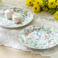 7.5" Bunny Meadow Bone China Dessert Plate Set of 4