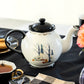 Halloween Haunted House Teapot