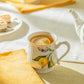 Lemon Butterfly Fine Porcelain Mug