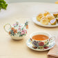 Flower Symphony Fine Porcelain Tea For One Set