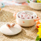 Blush Bunny Heart Mini Candy Jar