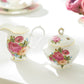 Sandra's Rose with Butterflies Bone China 11-Piece Tea Set