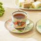 Summer Savanna Leopard Fine Porcelain Cup and Saucer Set of 2 with Gift Box