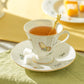 Grace Teaware Butterfly Garden tea cup and saucer set