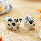 Farmhouse Cow Ceramic Salt and Pepper Shaker Set