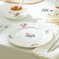 Anna Garden Bone China Dessert/Dinner Plate