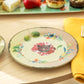 Summer Savanna Leopard Fine Porcelain Dessert Plate Set of 2 with Gift Box