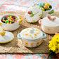 Spring Daffodil Bunny Mini Candy Jar