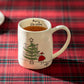 Potter's Studio Santa’s Sleigh Ride Organic Shape Mug