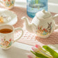 Flower Bunny Scallop Teapot + Mug Set