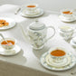 Lotus Garden Bone China Tea Set