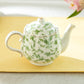 Greeny Garden Fine Porcelain 11-Piece Tea Set