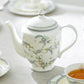 Gracie Bone China Lotus Garden Bone China Teapot