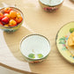 Summer Savanna Leopard Fine Porcelain Tidbit Bowls Set of 3 with Gift Box