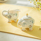 Rose Elephant Fine Porcelain Tea Set