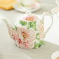 Stechcol Gracie Bone China Empire Peony Bone China Teapot