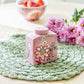 Peacock Lotus Garden Pink Fine Porcelain Jar