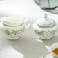 Gracie Bone China Lotus Garden Bone China Sugar Bowl & Creamer Set