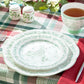 Festive Pup and Tree Fine Porcelain Dessert/Dinner Plate