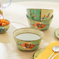 Summer Savanna Leopard Green Fine Porcelain Bowl