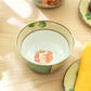 Summer Savanna Leopard Green Fine Porcelain Bowl