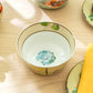 Summer Savanna Leopard Yellow Fine Porcelain Bowl