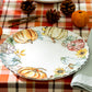 Potter's Studio 10.5" Fall Pumpkins with Sunflowers Dinner Plate