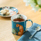 Tropical Leopard Fine Porcelain Mug