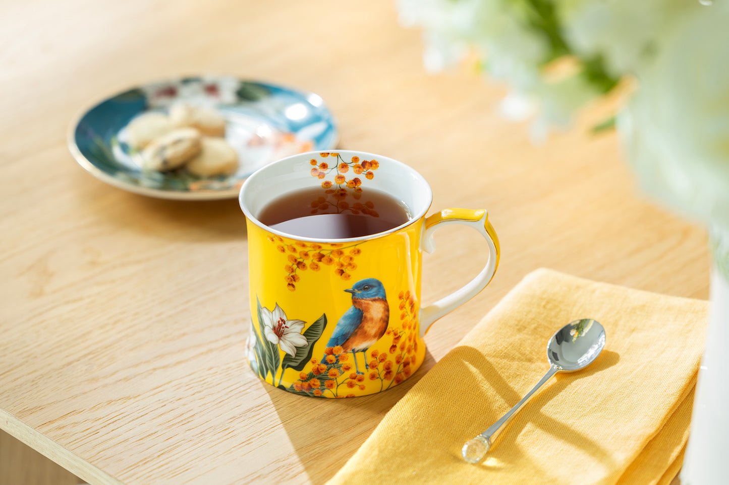 Tropical Bird Fine Porcelain Mug
