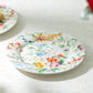7.5" Lismore Rose Garden Bone China Dessert Plate