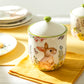 Spring Garden Bunny Canisters