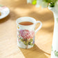 Hydrangea with Hummingbird Bone China Mug