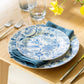Blue Blossom Fine Porcelain Dessert/Dinner Plate