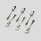 Silver Plated Demi Spoon with Antique Sunflowers Handle Set of 6