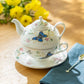 Butterfly Meadow Fine Porcelain Tea For One Set