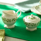 Shamrock Fine Porcelain Sugar & Creamer Set