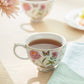 Butterfly Garden Fine Porcelain Latte Mug