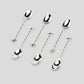 Silver Plated Demi Spoon with Mini Teapot Handle Set of 6