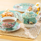 Peacock Lotus Garden Green Tea For One Set