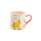 Spring Flowers Bunny Pink Mug